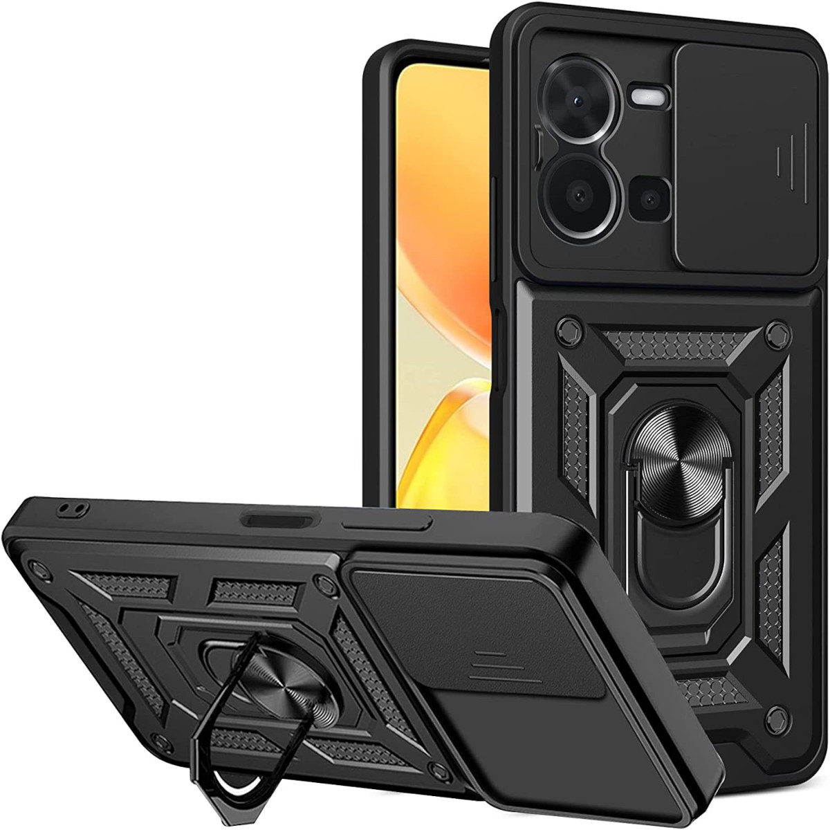 

Etui z zaślepką Camshield Ring Case do Vivo Y35