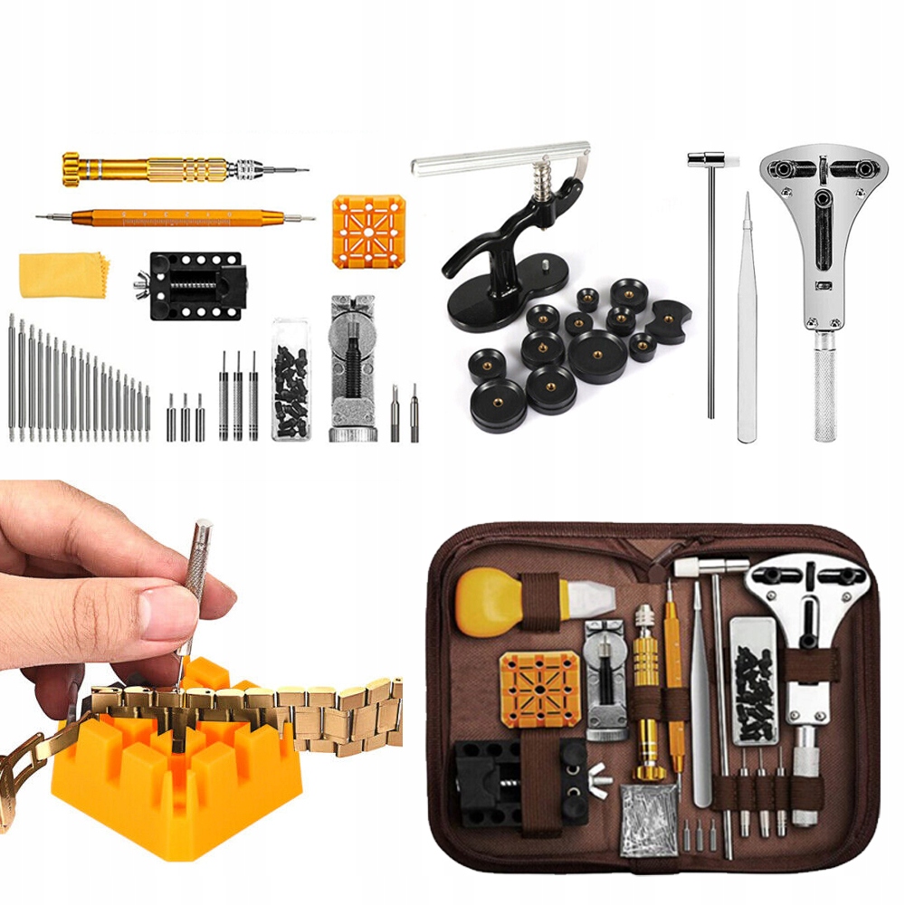Hodinářský set na opravu hodinek Klíč