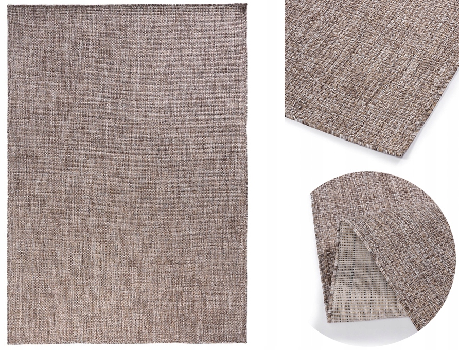 Vonkajší Terasový Koberec Na Terasu, Balkón, Plochý, Šnúrkový, 140 X 200 CM