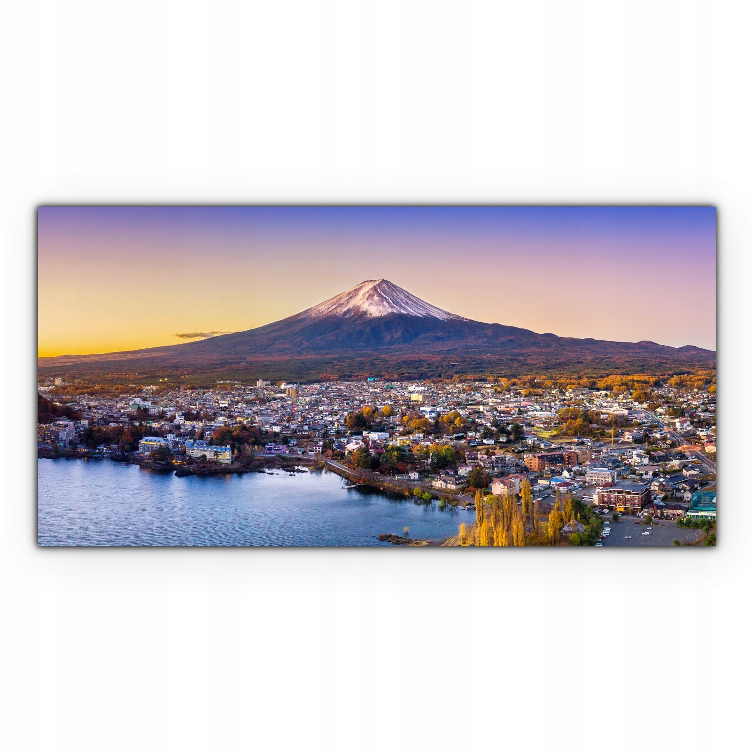 

Obraz Canvas dekoracja 140x70 Góry Zachód Słońca