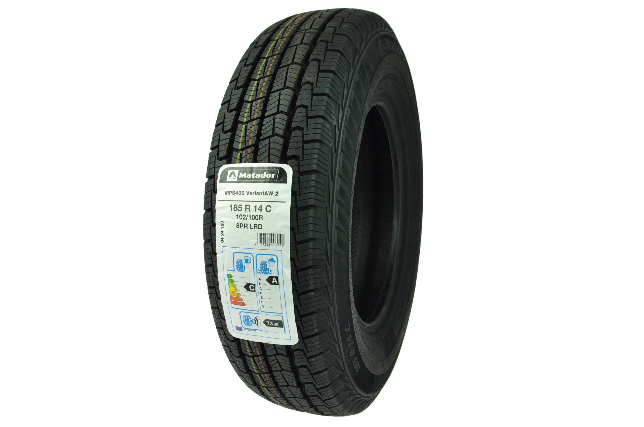

1x 185R14C (185/80R14) 102/100R Matador Całoroczne