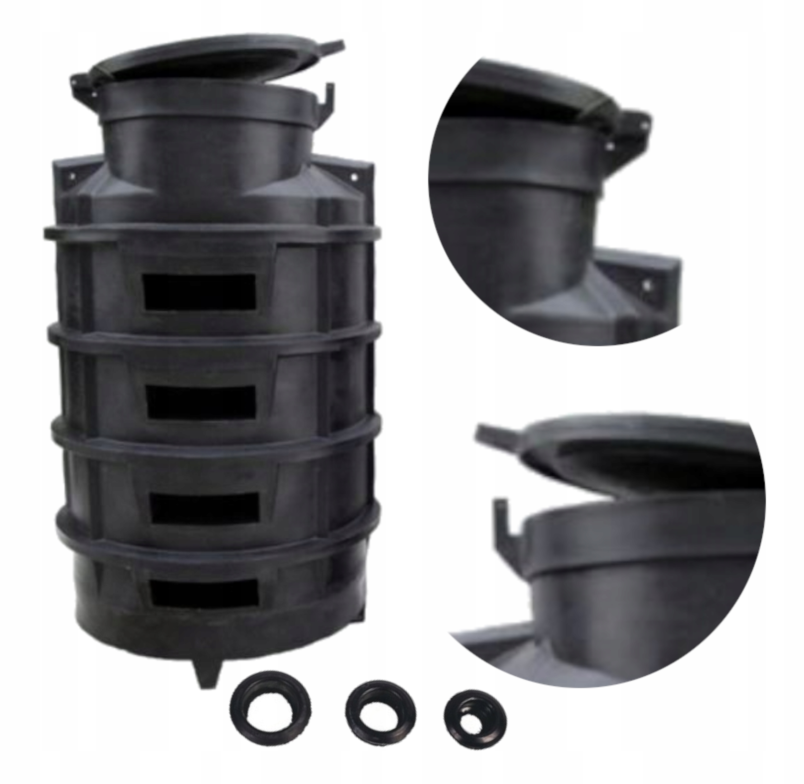 Studnia Wodomierzowa Złazowa SW-1000 Ze Schodkami 1000L Uszczelki Gratis