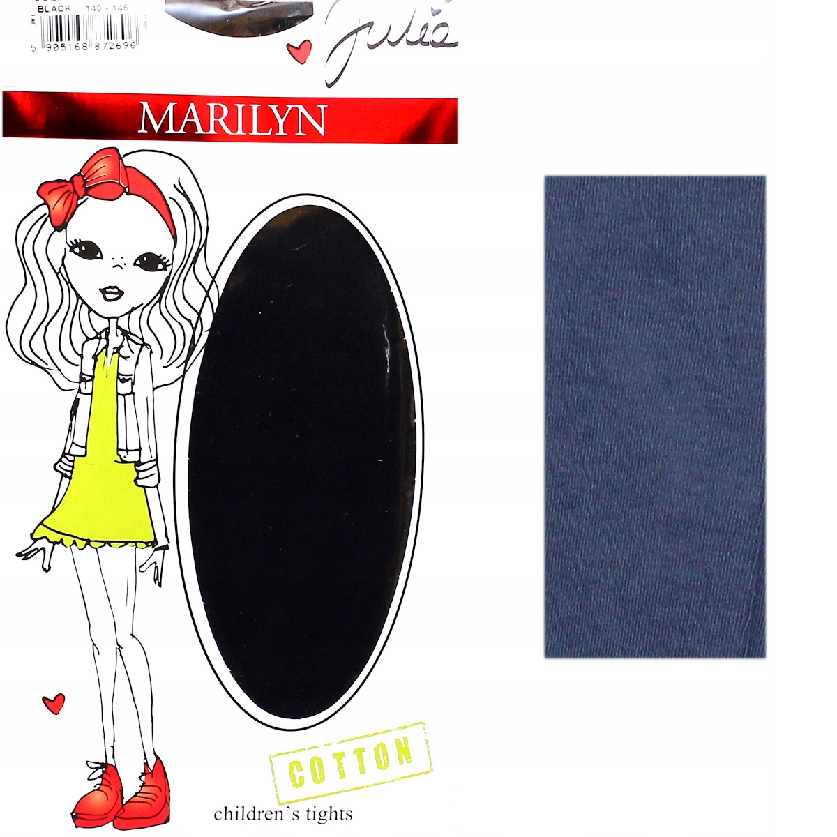 

Marilyn Julia 116/122 rajstopy bawełniane blue