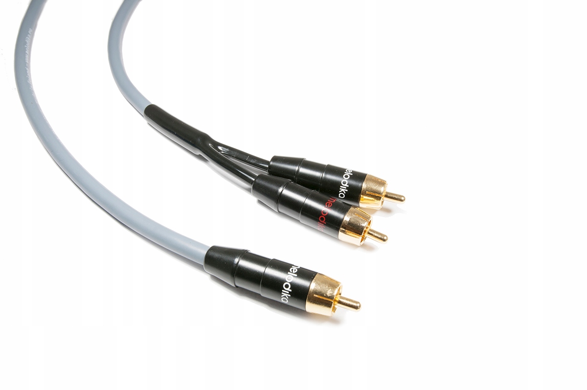 Melodika MDSWY20G Kabel do subwoofera typu Y (RCA-2xRCA) Gunmetal - 2m Marka Melodika