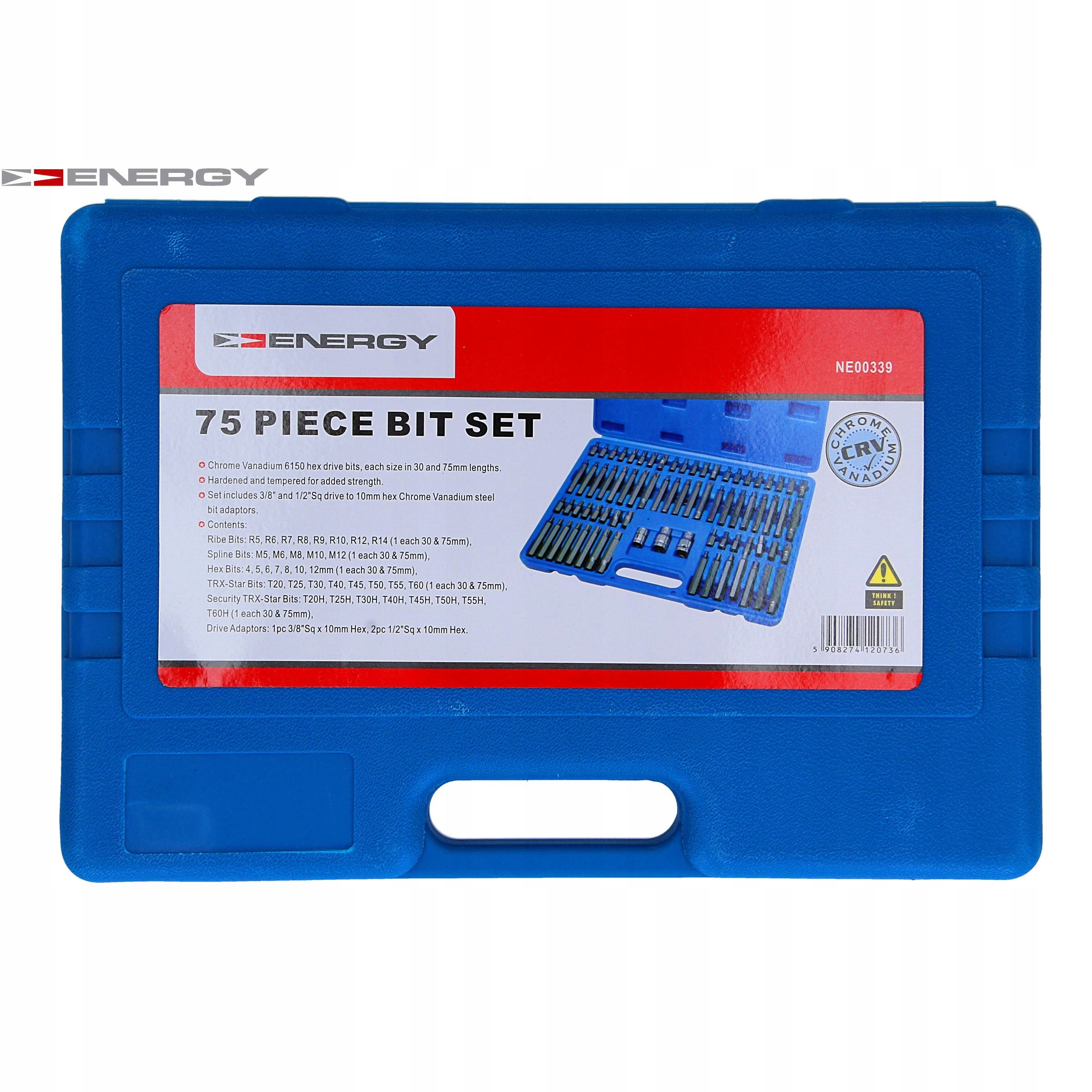 НАБОР БИТ 75 ШТ.