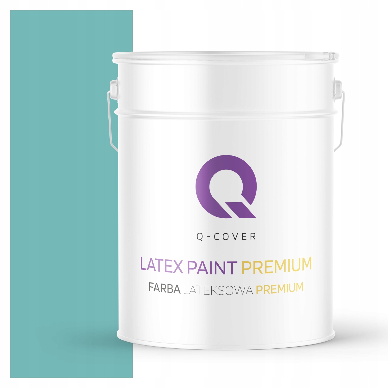 Umývateľná Farba Odolná Voči Škvrnám Na Stenu Farba Tyrkysová H1441 Tyrkysová Matná 10 L