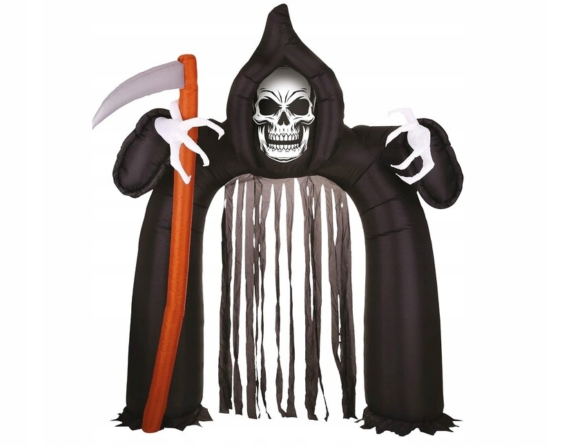Nafukovacia brána Halloween Kostra 200x180cm