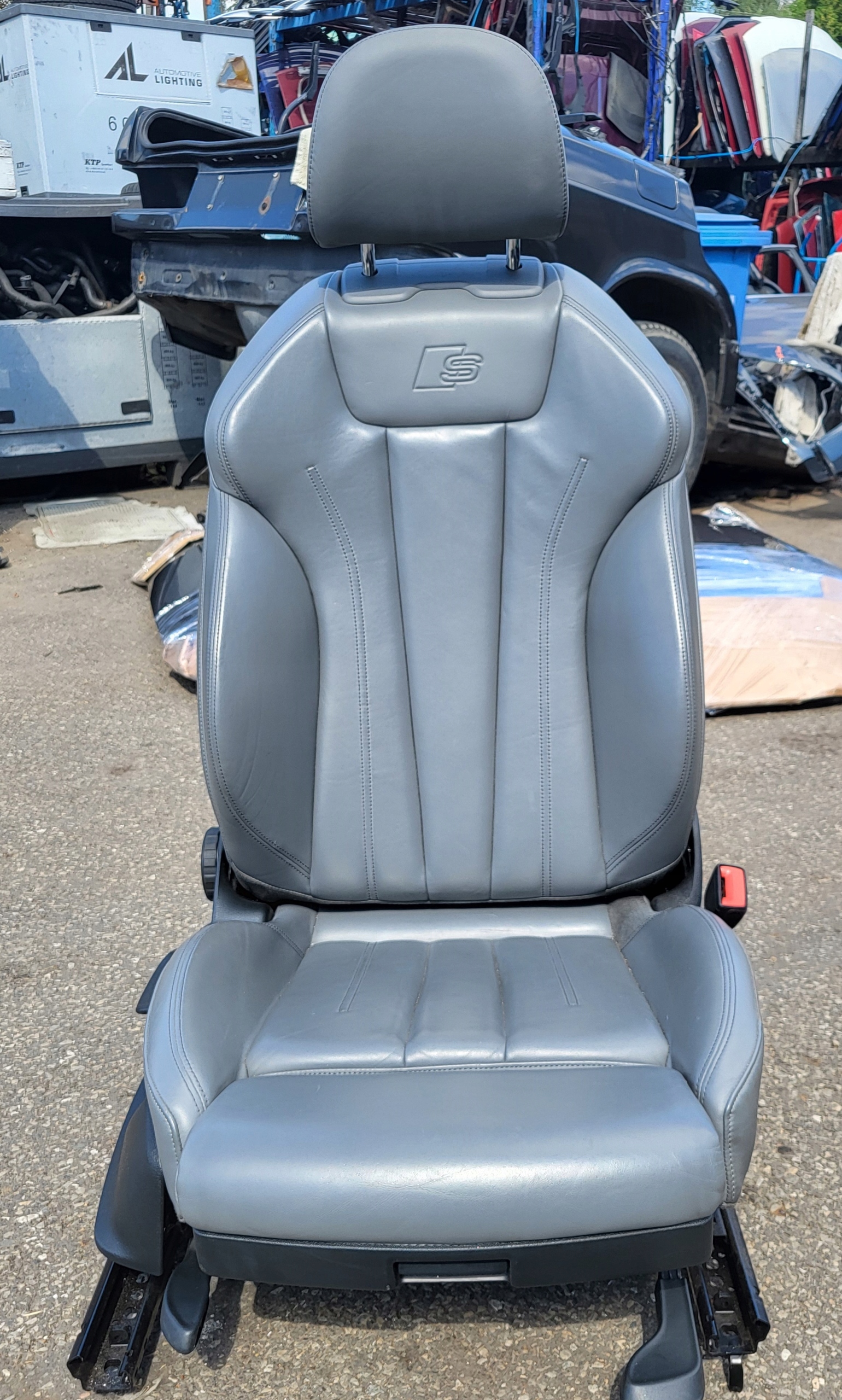 siège complet droite avant passegers AUDI A4 B9 8W SLINE OE EU chauffant