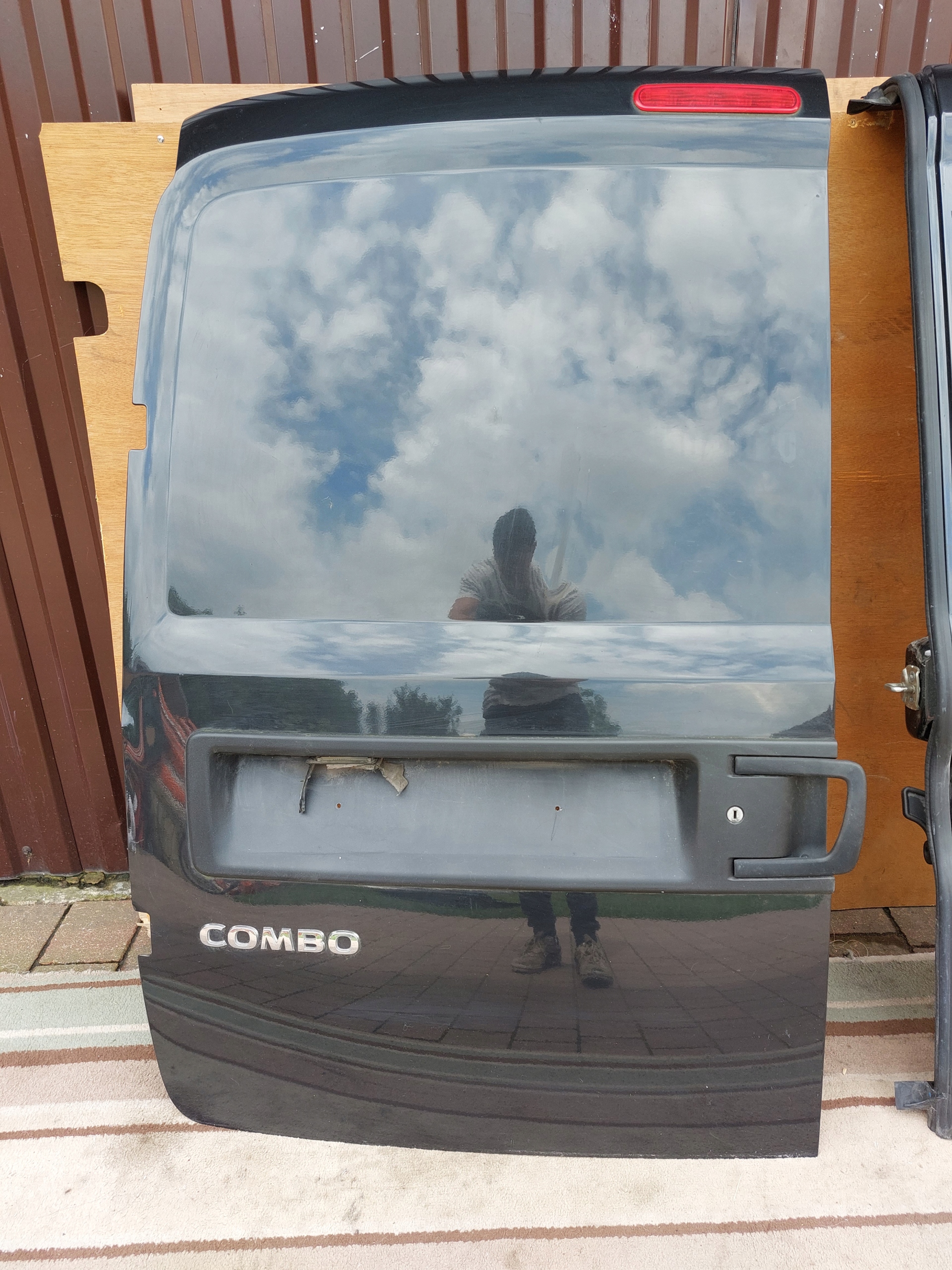 door rear part left right OPEL COMBO D 17r black,