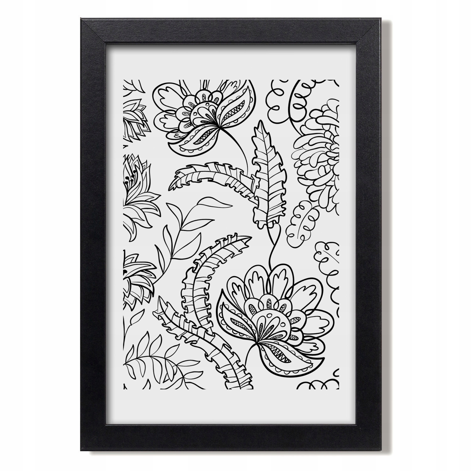 Nástěnný fotoobraz grafika Pozadí Zentangle 20x30