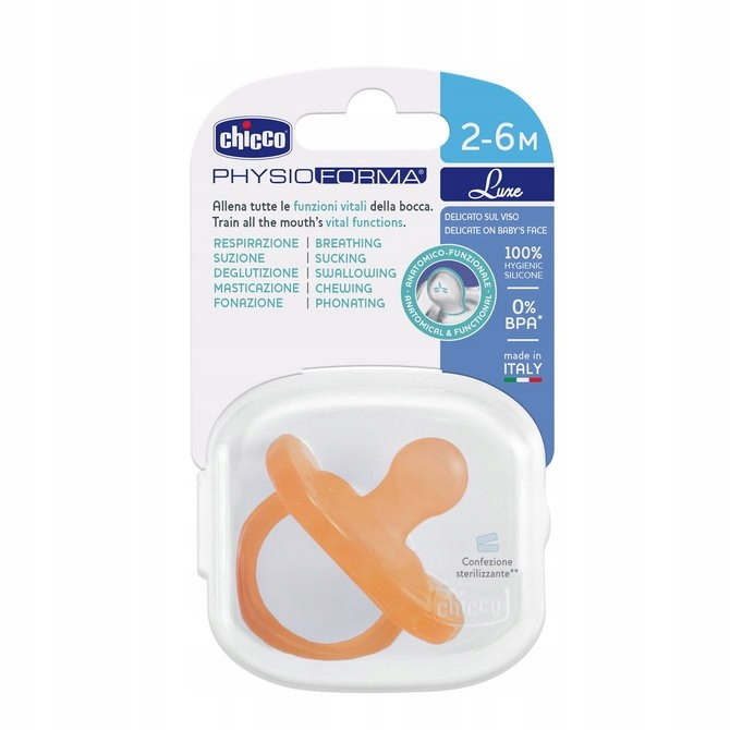 Chicco Smoczek Uspokajający Physioforma LUXE 2-6 M
