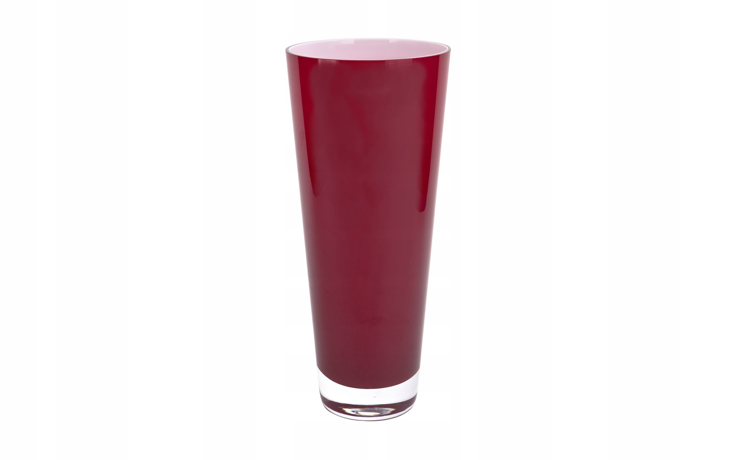 Váza 38 cm červená Asa Glass