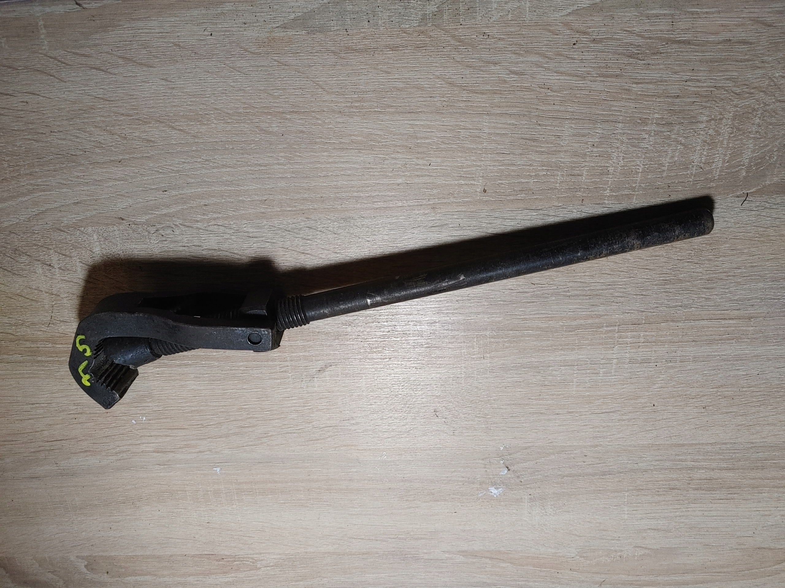 STARY KLUCZ DO RUR ORYGINAŁ DŁUGOŚĆ 390 mm PRL SOLIDNY