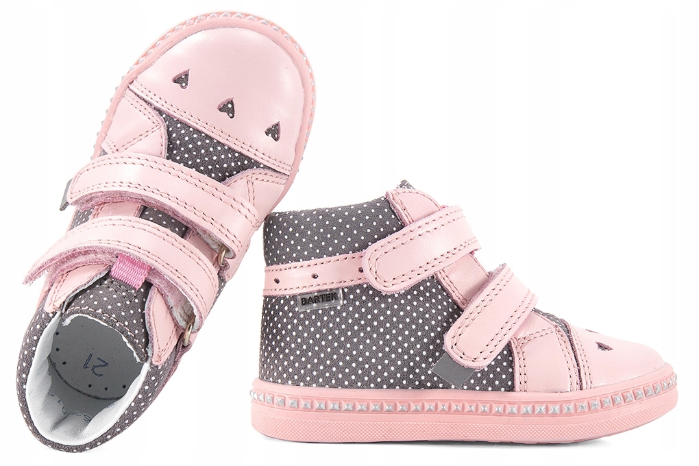 

Bartek 91763 Trzewiki Dziewczęce Półbuty kropki 24