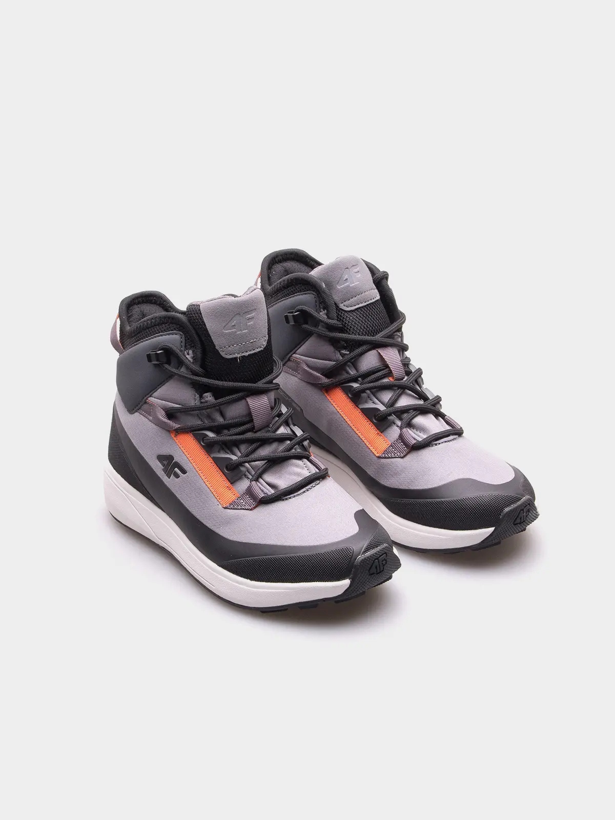 BUTY ZIMOWE DZIECIĘCE 4F JUNIOR TRAPERY OBUWIE JESIENNE SZUROWANE AW22M007 Bohater brak