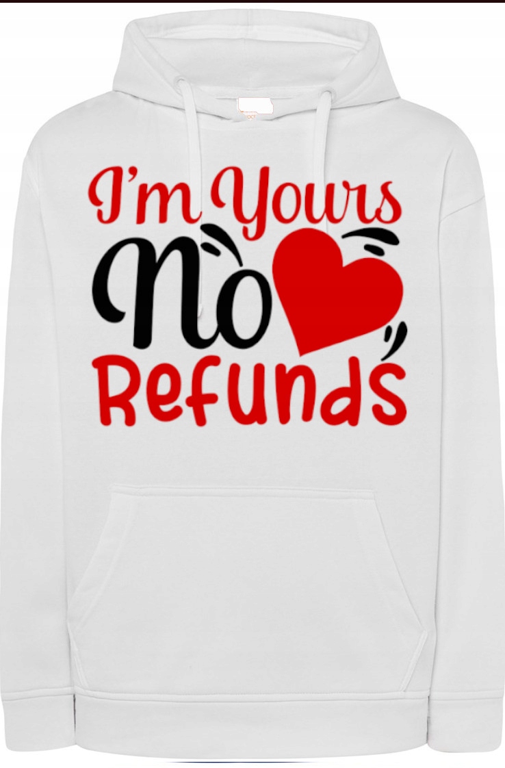 I’m Yours Valentýn Mikina S Kapucí Love vel. 3XL