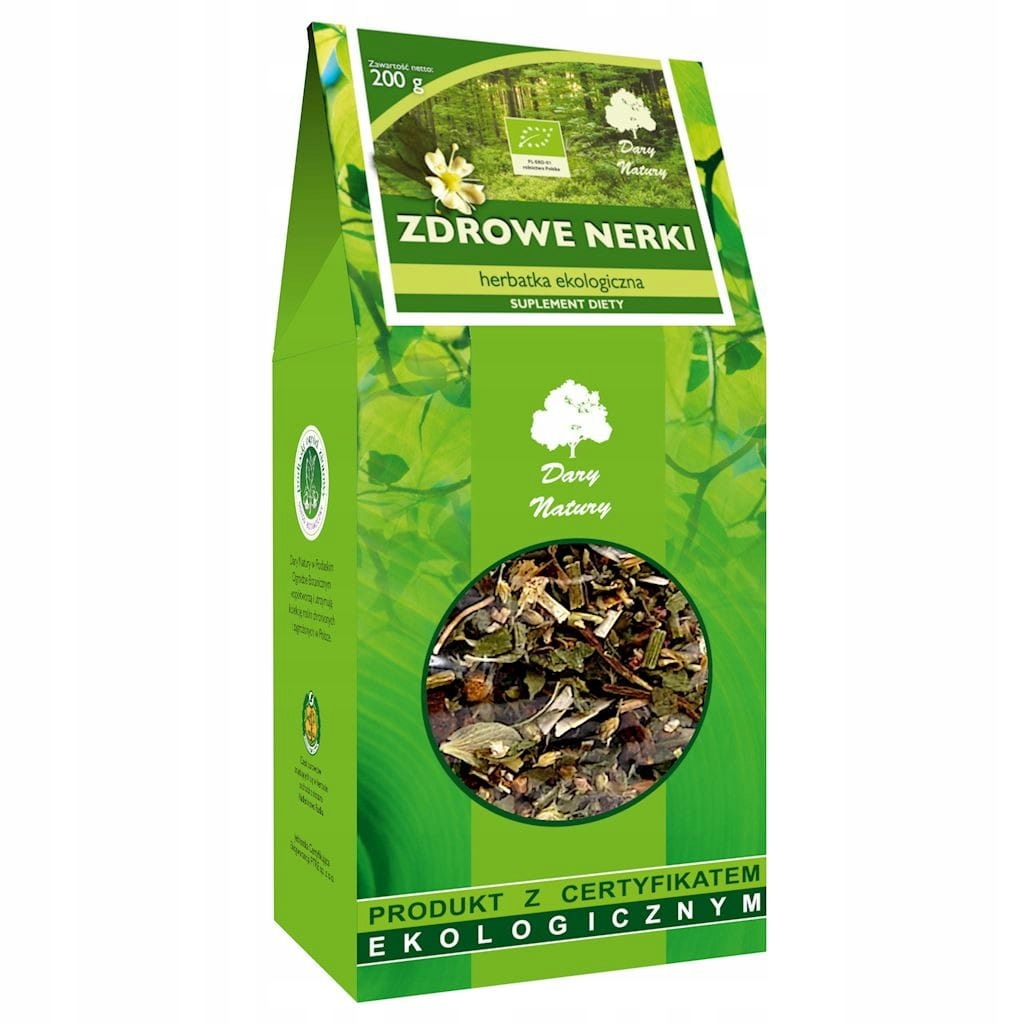 

Herbatka zdrowe nerki Bio 200 g Dary Natury