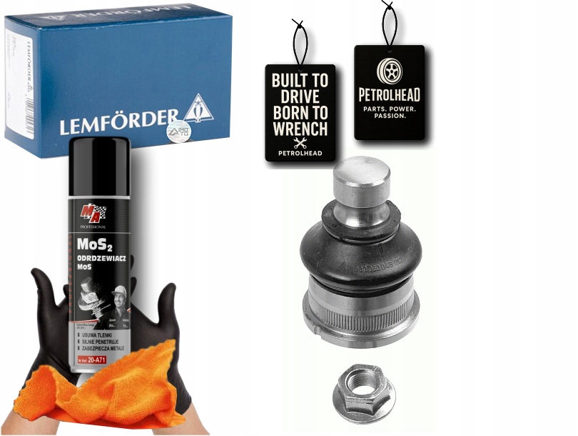 Čep Kyvadla Přední L/p Nissan Interstar Opel Movan #Petrolhead Pro+ Kit1