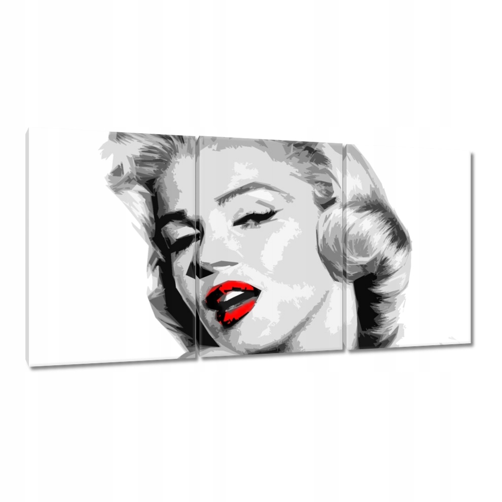

Obrazy 240x120 Marilyn czerwone usta