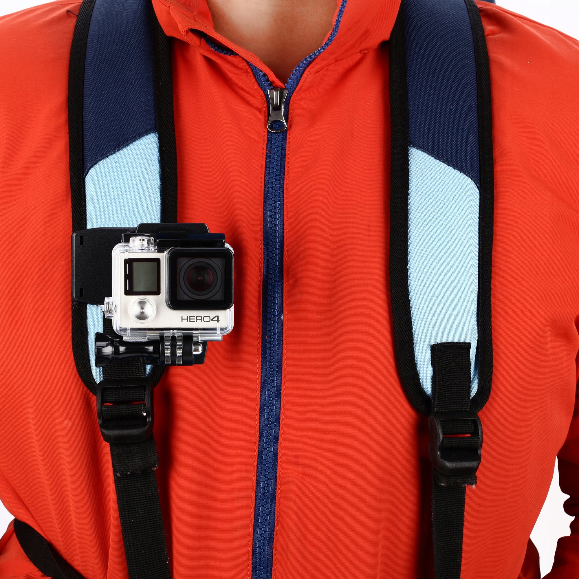SAMETOP Uchwyt Plecakowy Do Kamer GoPro Hero 13-1 Fusion Max — miniatura 2