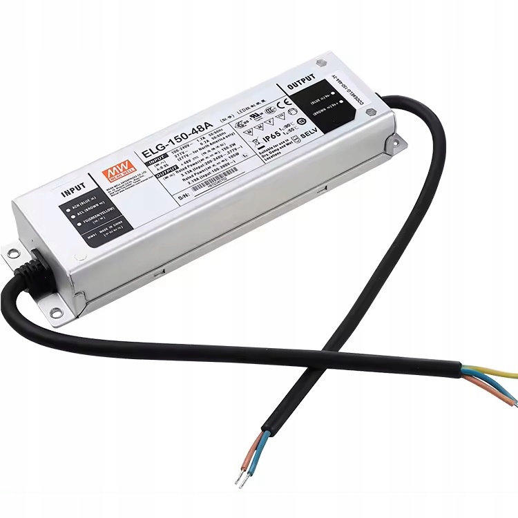 Hermetický Led napájací zdroj Mean Well ELG-150-48A 48V 3.1A 150W