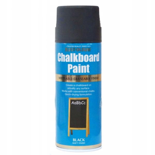 

Farba tablicowa w sprayu Chalkboard czarna 400ml