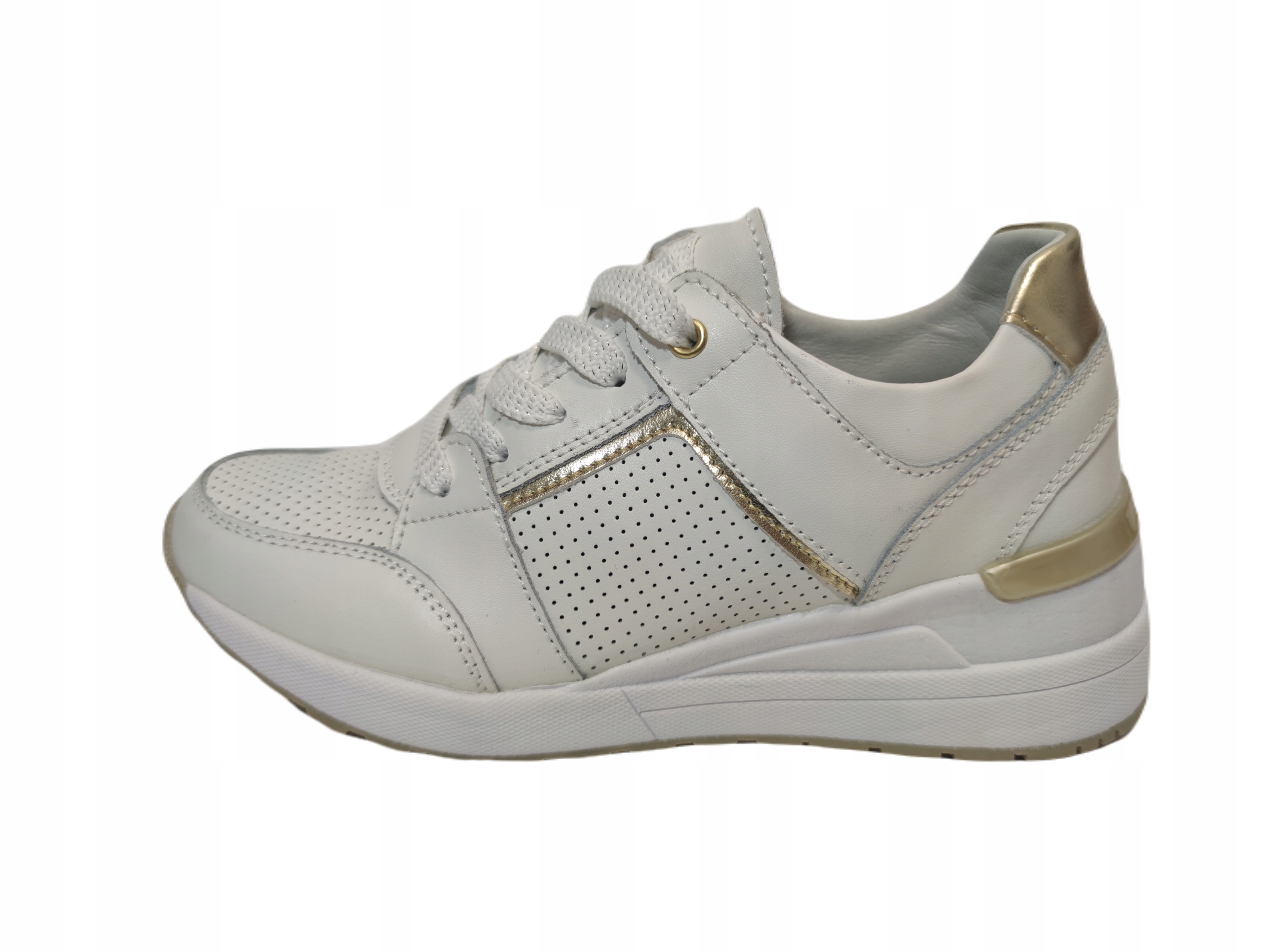 Filippo Sportovní tenisky DP2003 Bílé zlaté r38