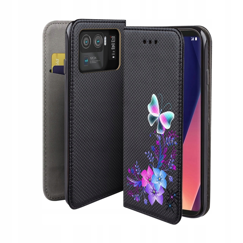 

Etui Z Klapką Magnet Do Xiaomi MI 11 Ultra Motyl