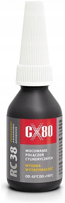 Klej CX80 Rc 38 10 ml Klej anaerobowy Zielony Klej do montażu łożysk