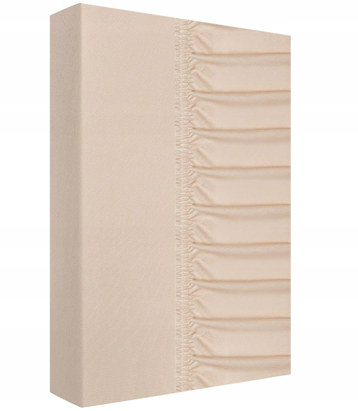Prostěradlo jersey s gumou silné 180x200 béžové