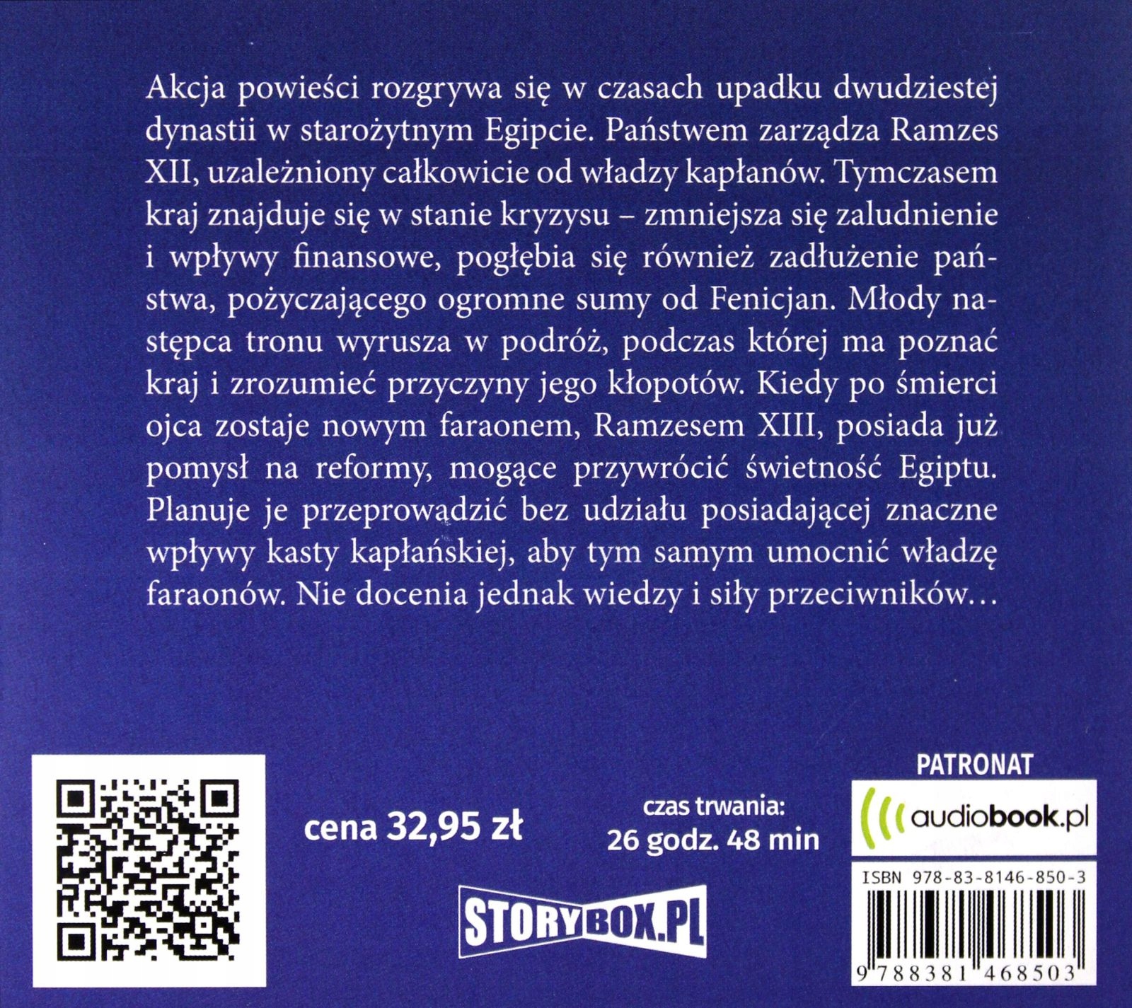 FARAON - BOLESŁAW PRUS [AUDIOBOOK] Stan opakowania oryginalne