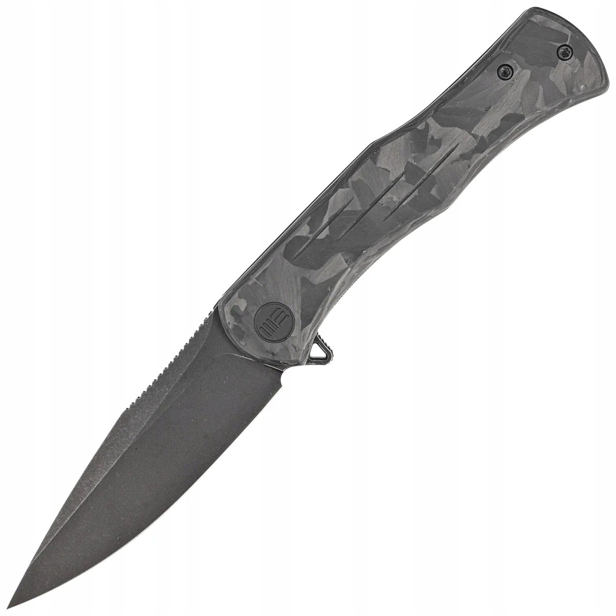 Nůž We Knife Primoris Marble Carbon Fiber Black Ti, Black Stonew