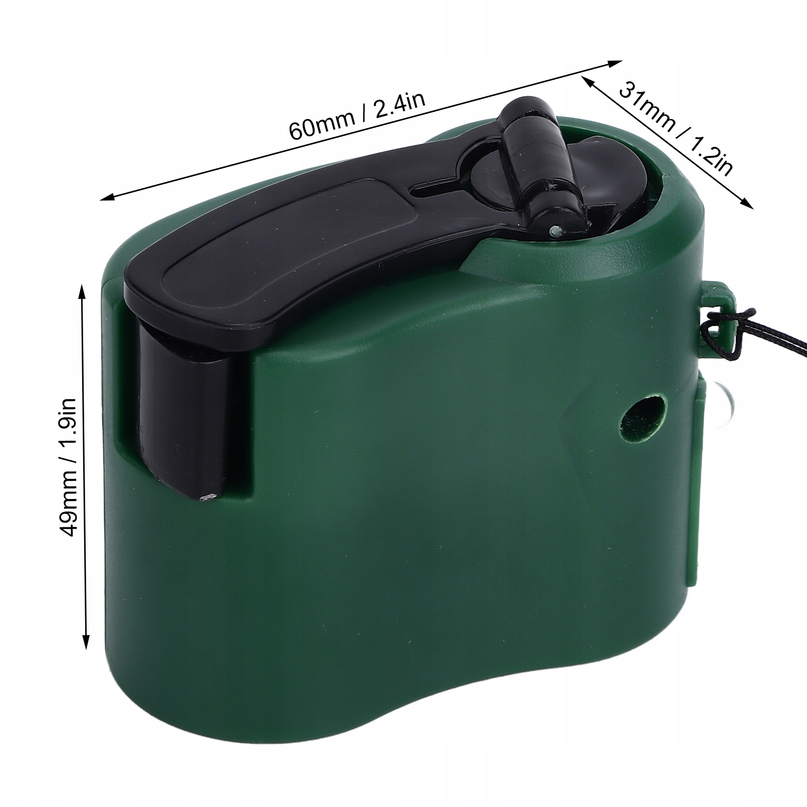 ŁADOWARKA DO TELEFONU Z KORBĄ RĘCZNĄ USB Marka bez marki