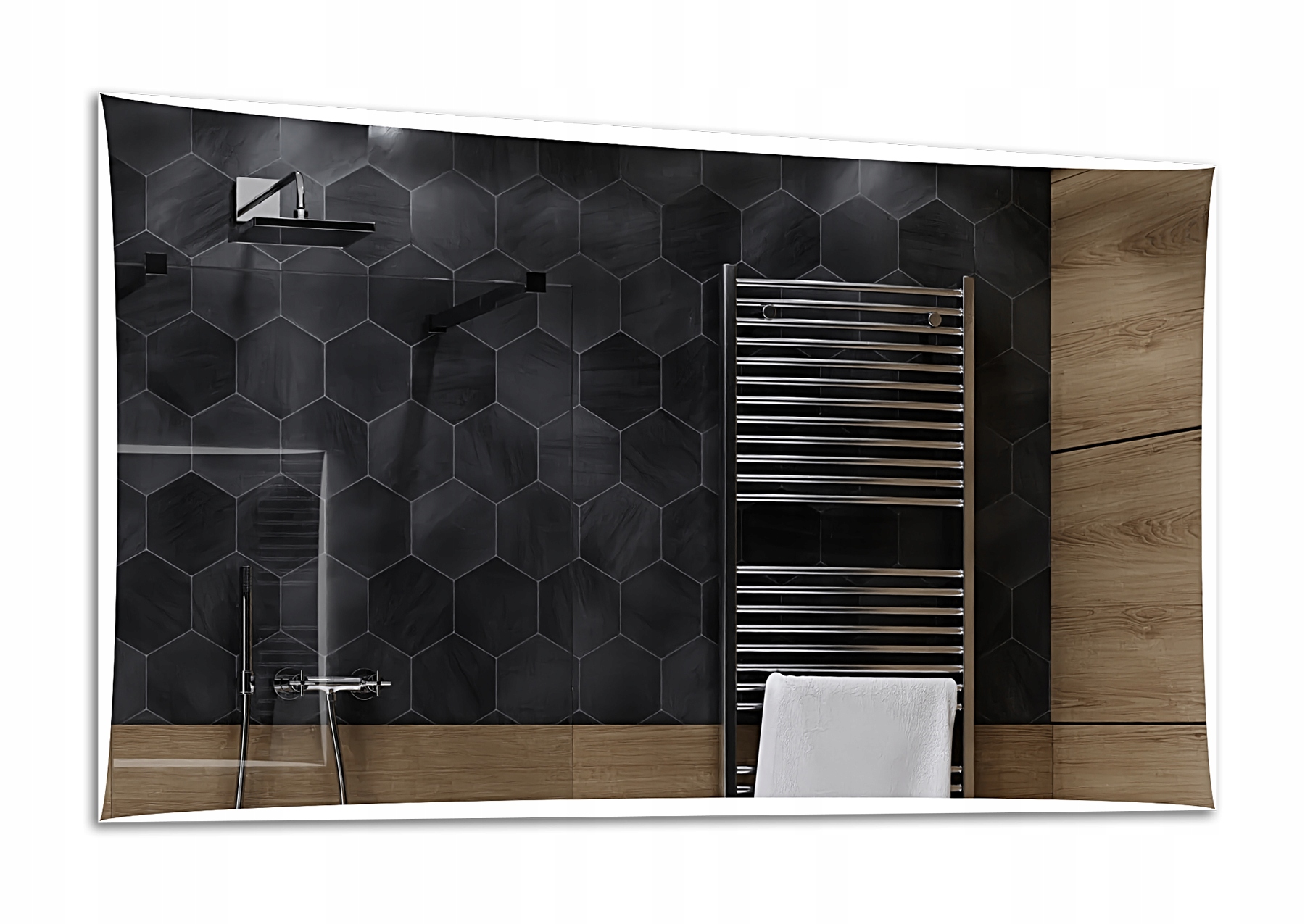 

Lustro Łazienkowe Led Lisbona Na Wymiar