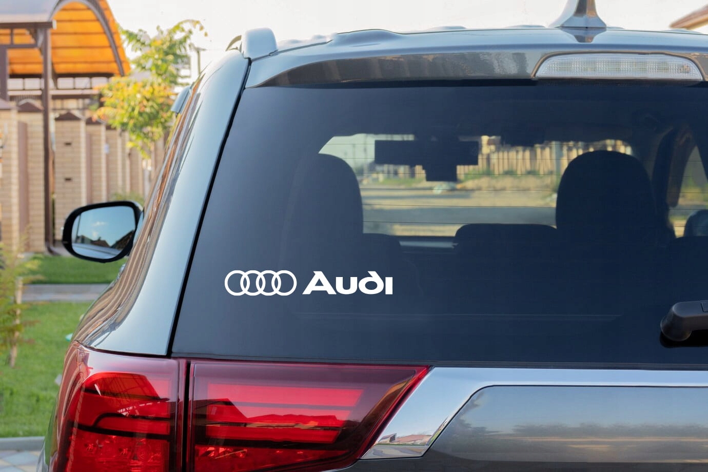 Naklejka AUDI Logo W04 na samochód na auto - ODBLA Producent Inny