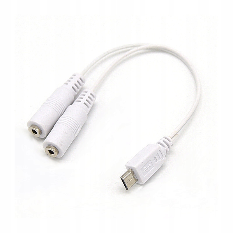 Redukcja micro USB do 2 x 2,5 mm F CA10