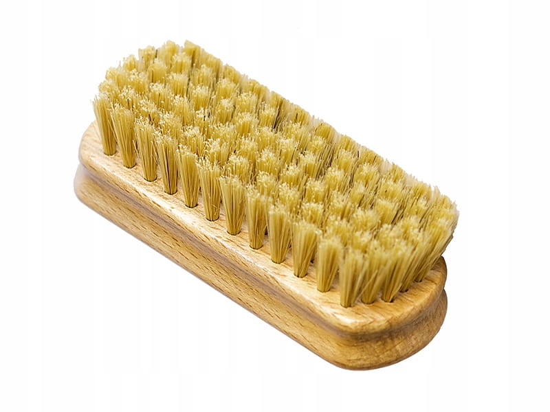 Szczotka do skóry tapicerki skórzanej miękkie włosie polska produkcja