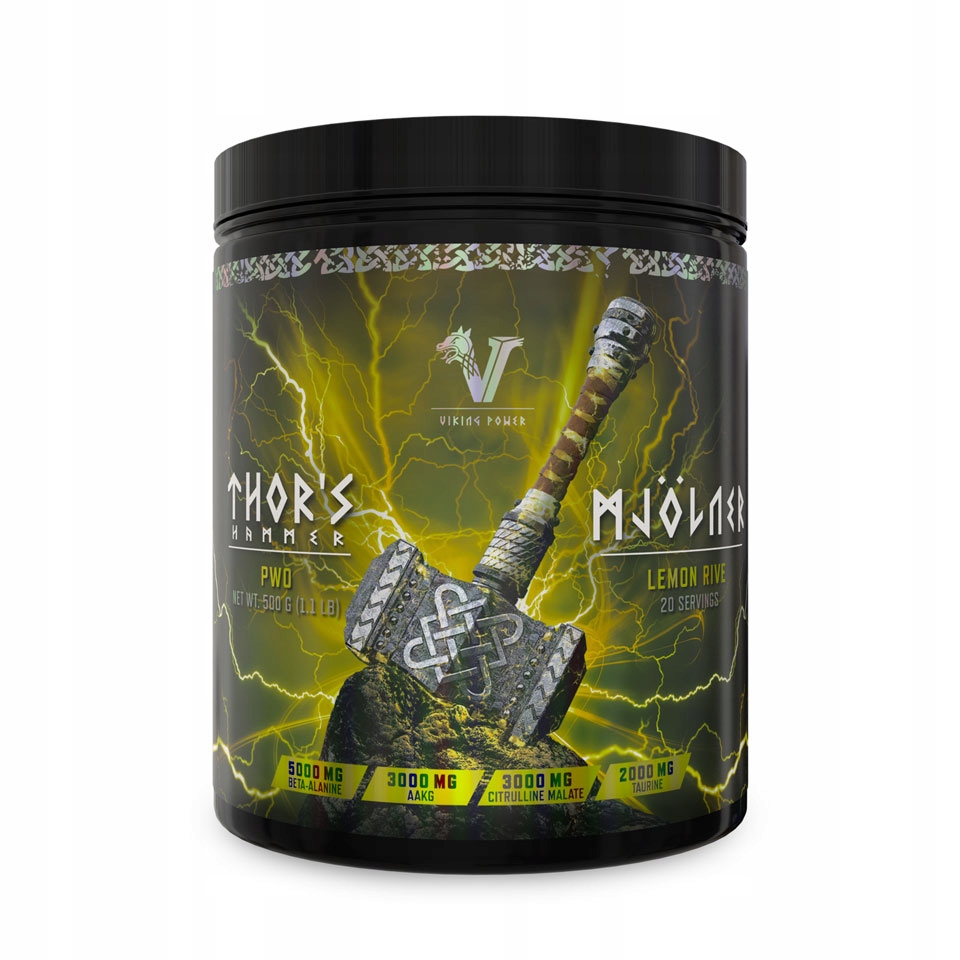 Viking Power Thor's Hammer 500g Předtréninková pumpa Božská síla!
