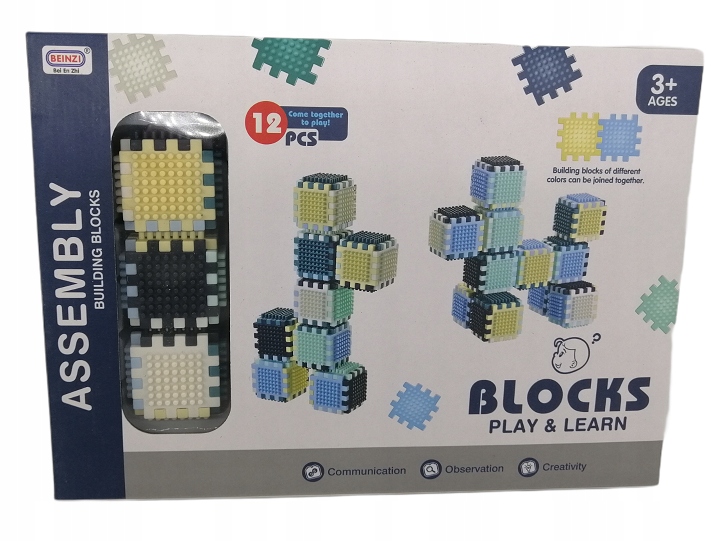 

Klocki Jeżyki Blocks Edukacyjne Kreatywne