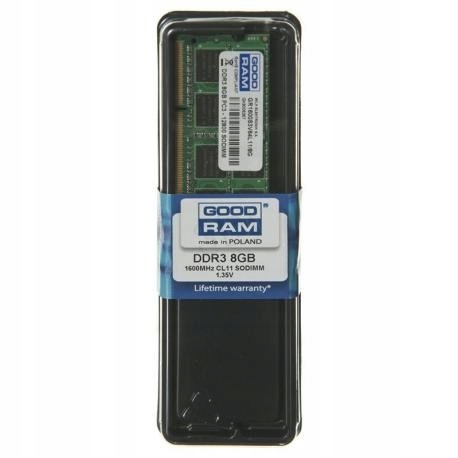 Goodram Sodimm DDR3 8GB/1600 CL11 1,35V Low Voltage