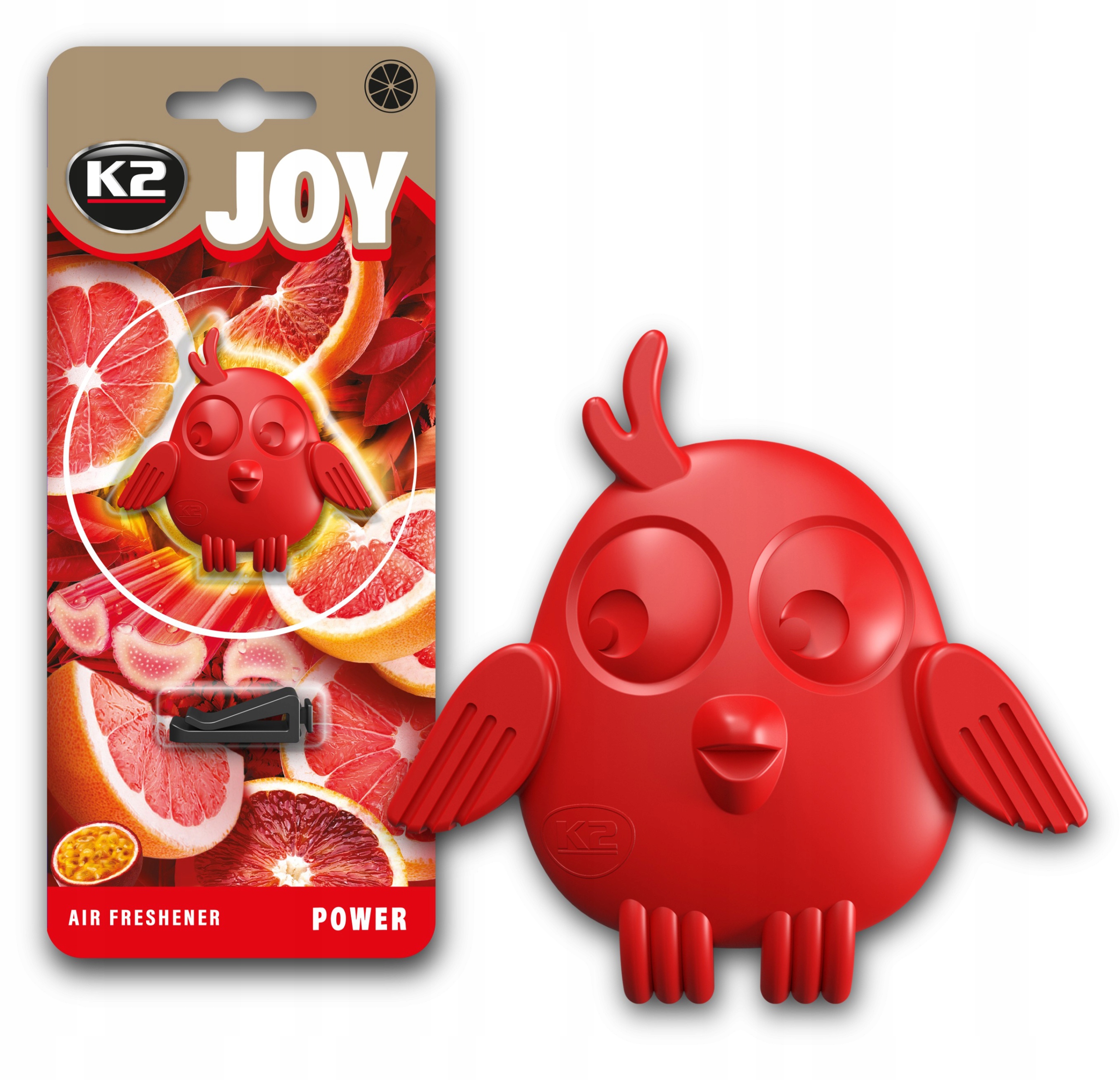 

Zapach samochodowy K2 Joy Power Marakuja