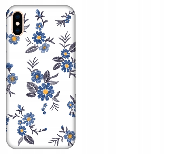 

Etui pokrowiec iPhone Xs Max Floral kwiaty