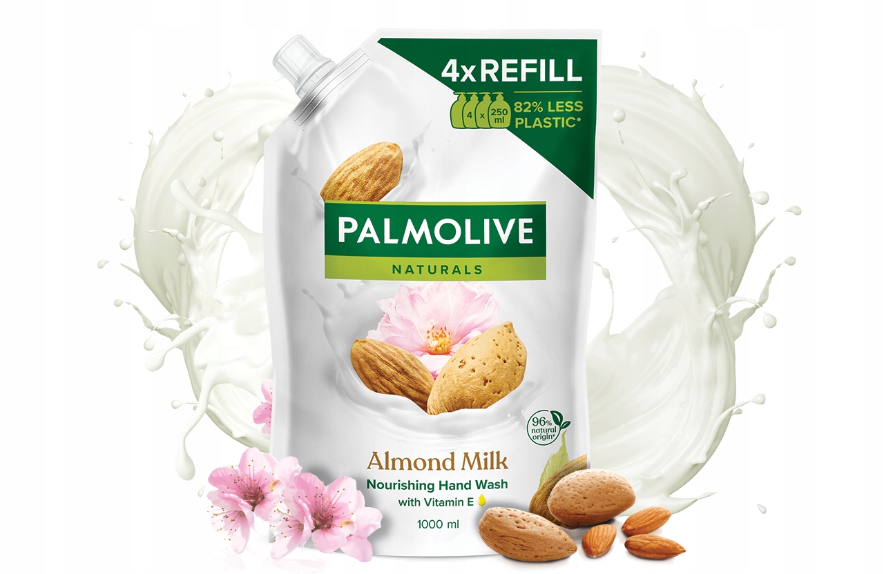 PALMOLIVE mydło w płynie MILK ALMOND ZAPAS 1 L Marka Palmolive