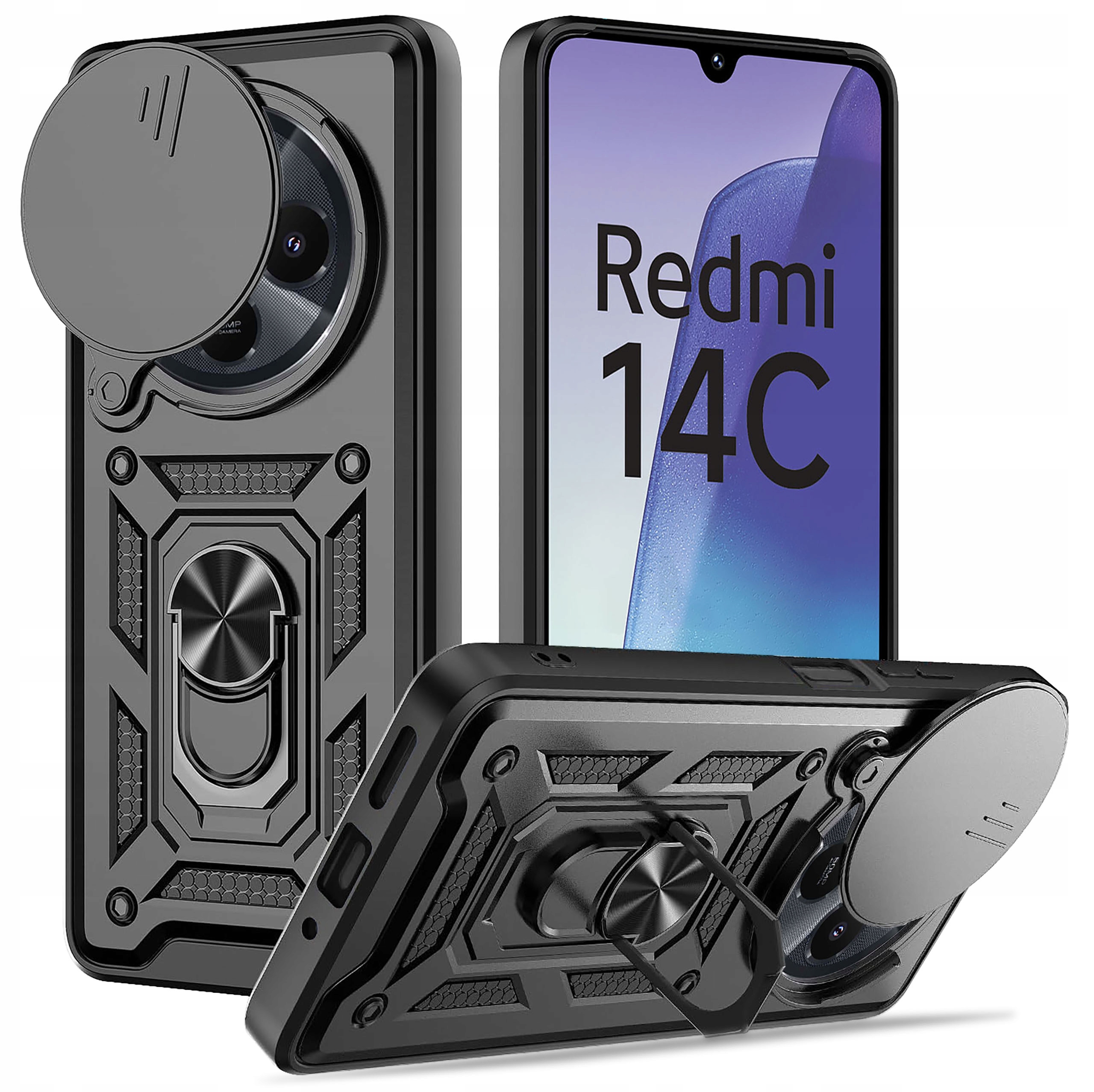 Xiaomi Redmi 14C16GB/256 Black【未開封新品】NFC Smartfon Xiaomi Redmi 14C 8 GB / 256 GB 4G (LTE) czarny