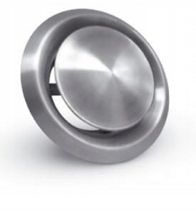 

Anemostat zawór Chrom Inox fi 100 ozdobny