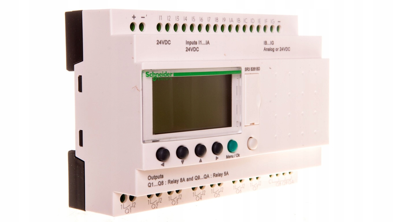 Przekaźnik Programowalny 24V DC Zelio Logic SR3B261BD Schneider SR3B261BD
