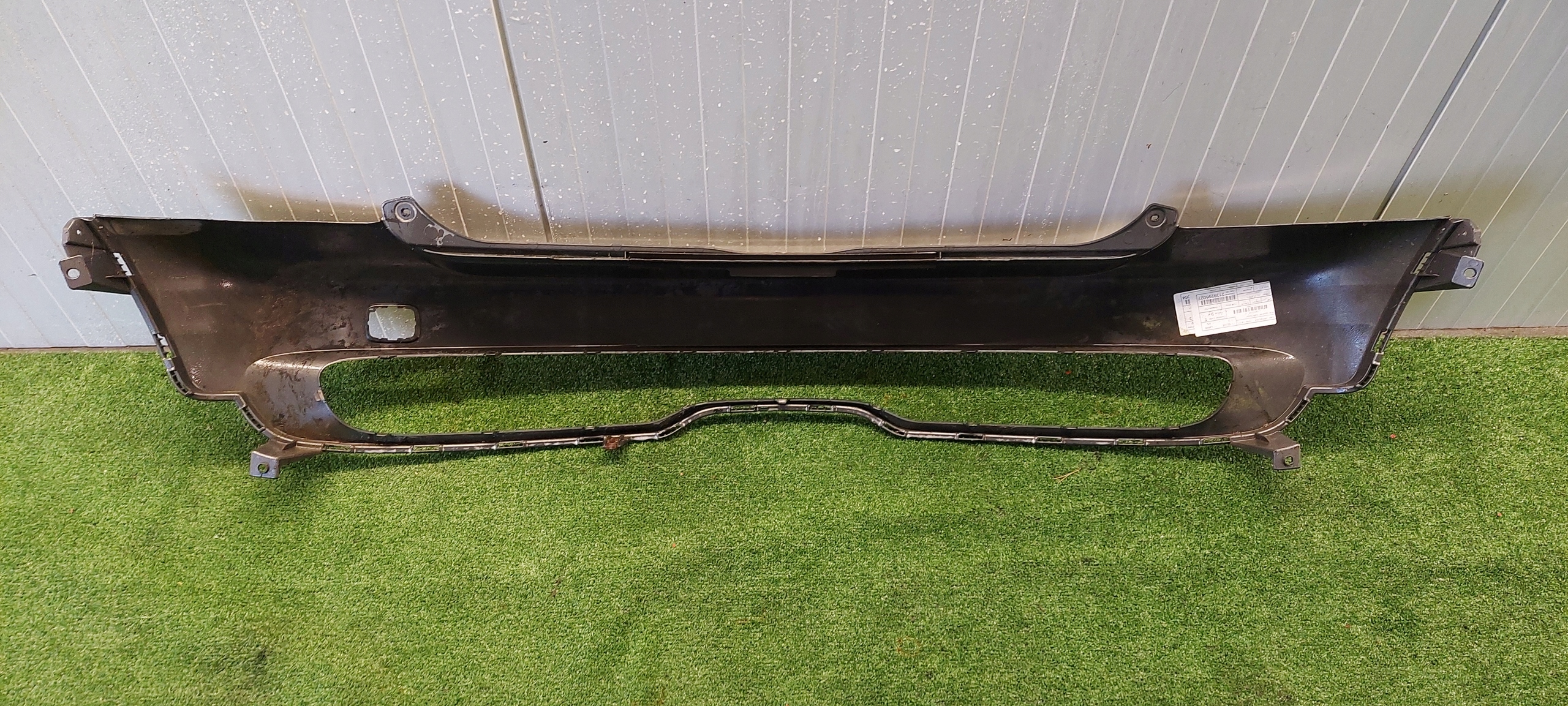 bumper rear part MINI COOPER S R56 R57 7147886 LAK: DARK SILVER 871