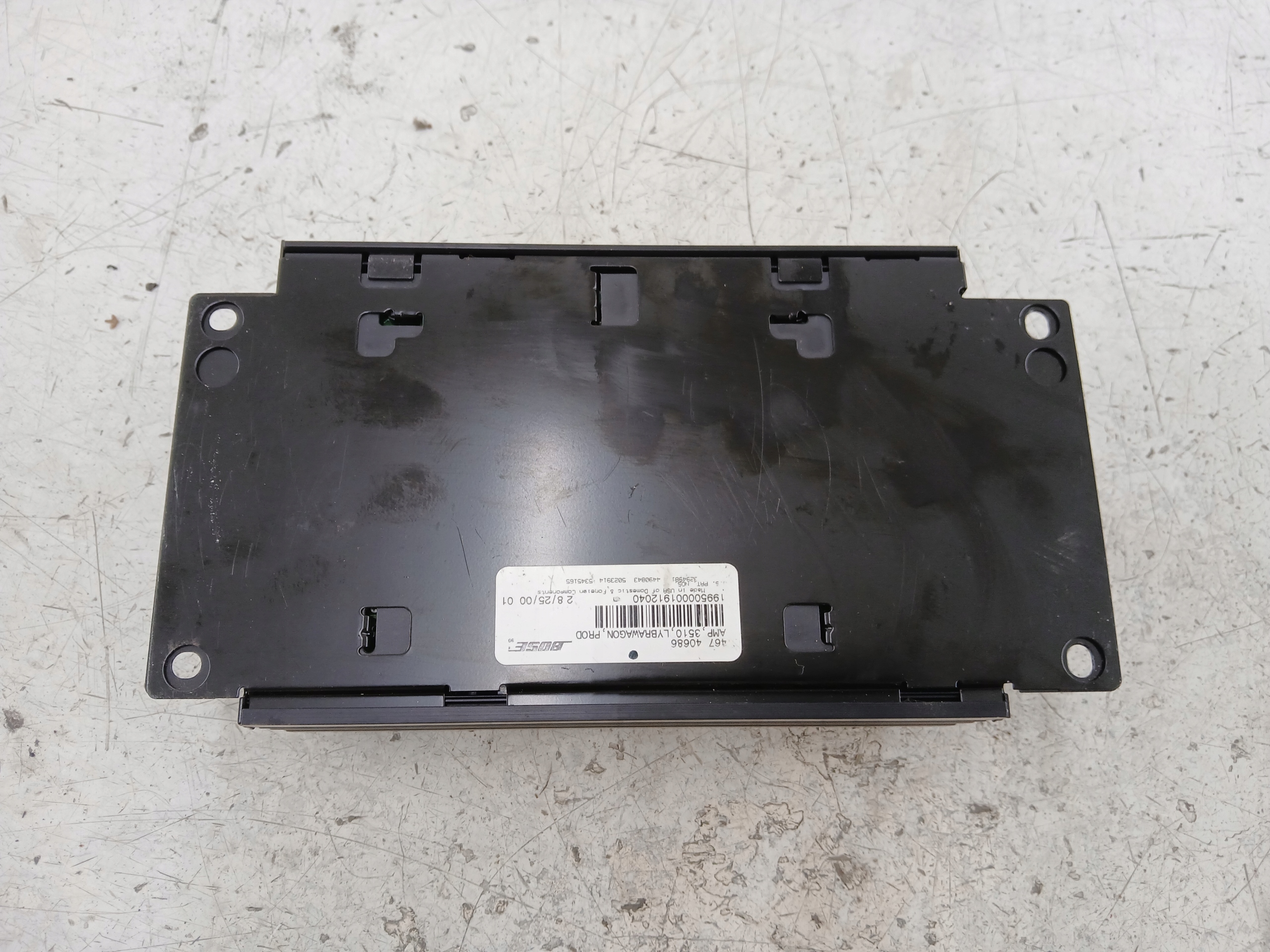 LANCIA LYBRA amplifier AUDIO BOSE 46740686