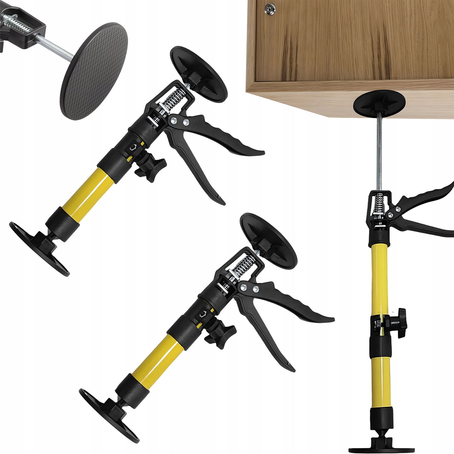 Top Nastavitelné Tyče 115-290 CM, Nosnost 50 Kg 2KS Pro Domácí Dílnu