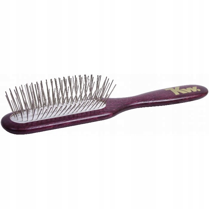 Levně Kartáč Kw Pin Oblong měkký, s dlouhými kovovými kolíky, podlouhlý